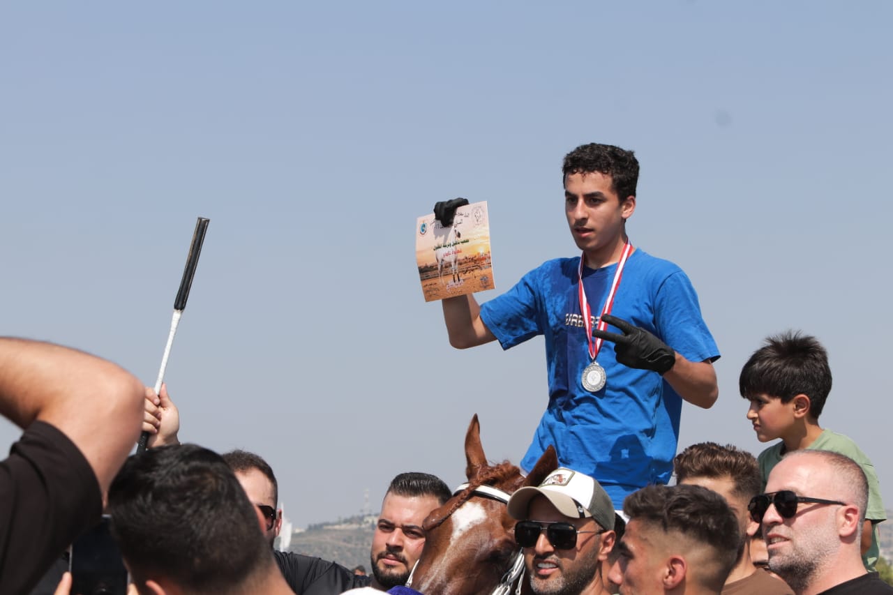 ميدالية الفوز.