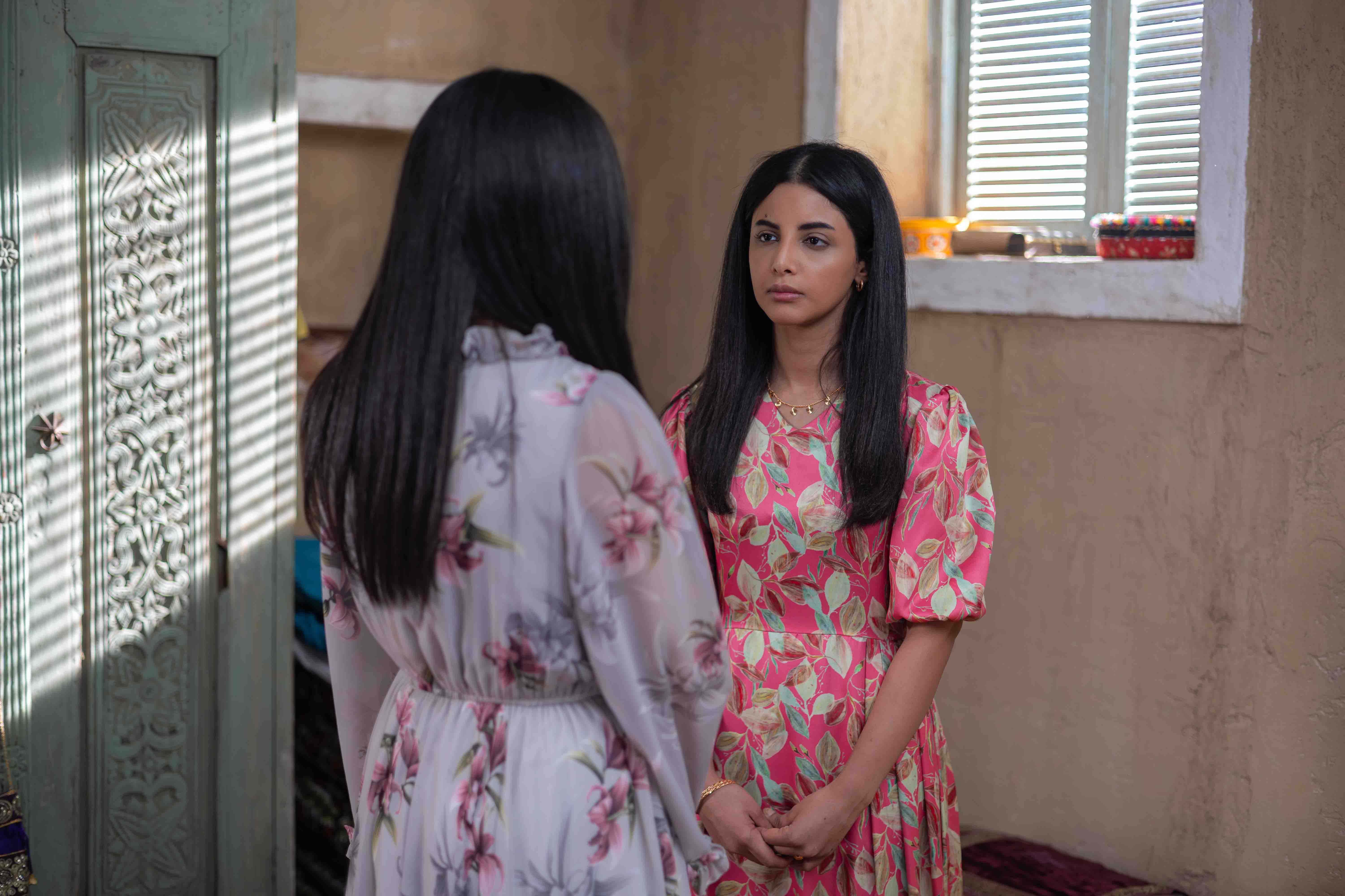 الاء سالم ولمى عبدالوهاب في مسلسل شارع الاعشى2 (أم بي سي)