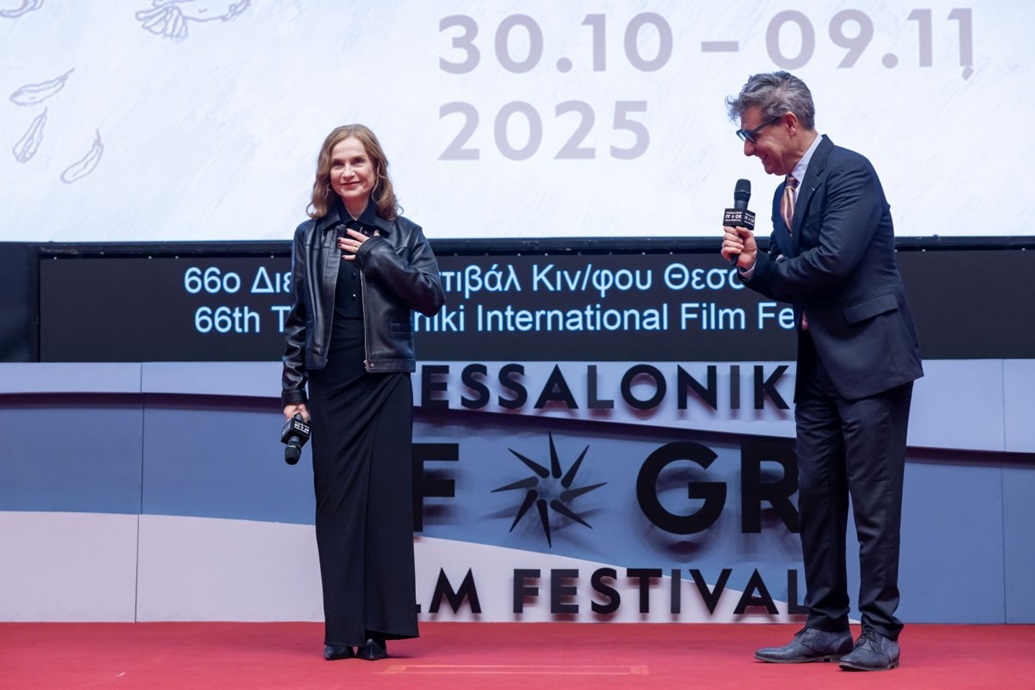 أوبير خلال تقديم أحدث أفلامها (أرشيفية)