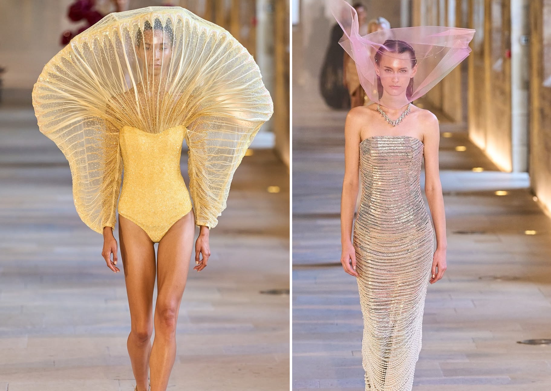 تصاميم راوول ميشرا في أسبوع الموضة للأزياء الراقية في باريس 2026 (إنستغرام)