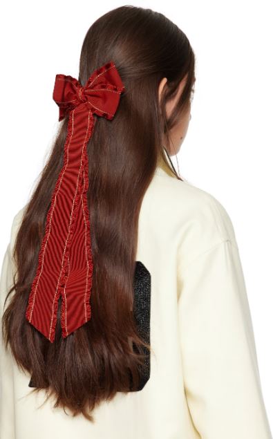 اكسسوارات الشعر بأسلوب الرباط الفيوكة (Pinterest)