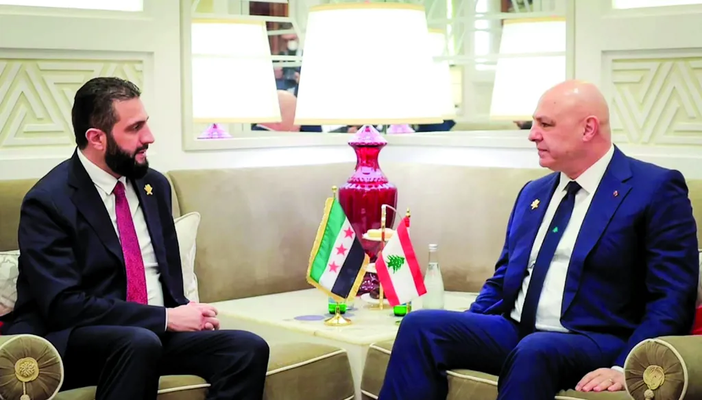 هل من زيارة مرتقبة لجوزف عون إلى دمشق وأحمد الشرع إلى بيروت؟