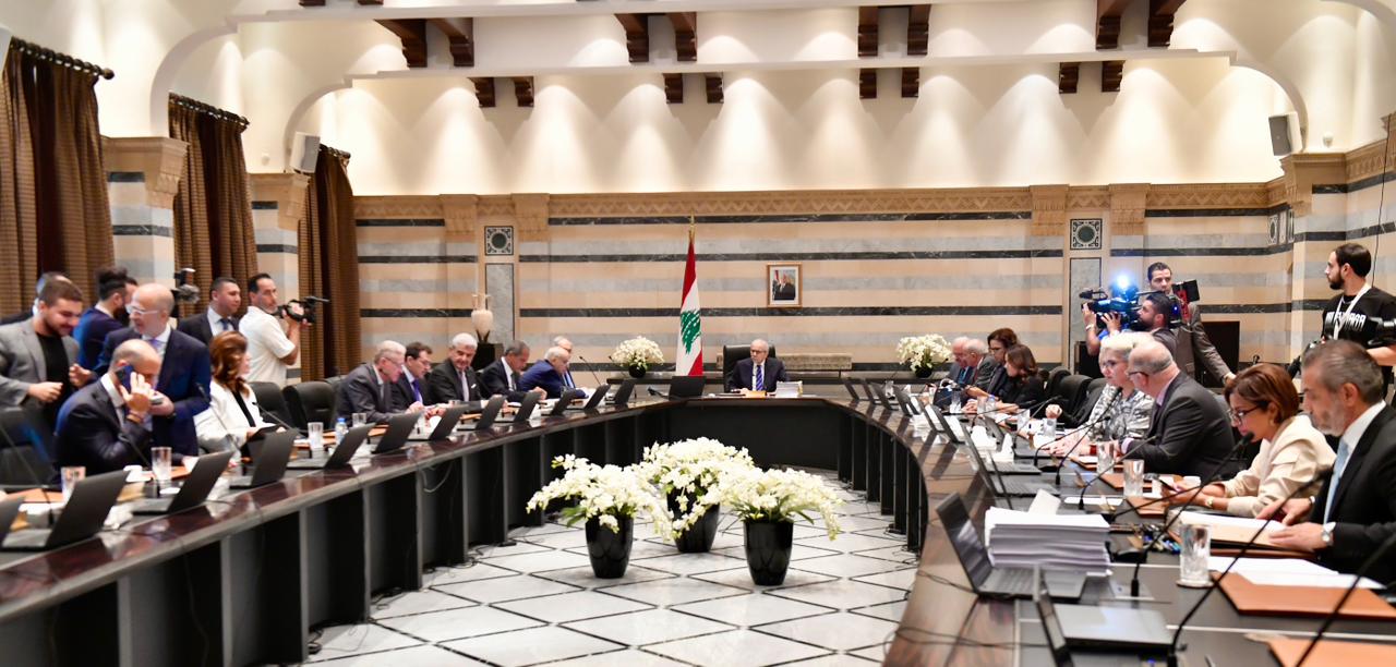 مجلس الوزراء اللبناني (حسام شبارو).