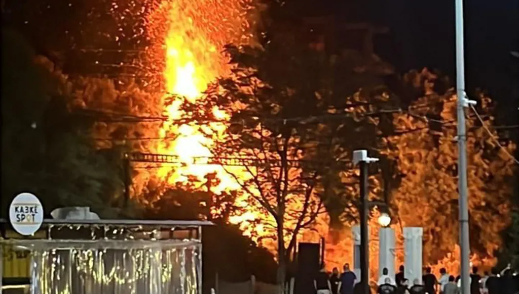 حرائق متنقلة من برج أبي حيدر الى بنشعي-زغرتا  (فيديو)