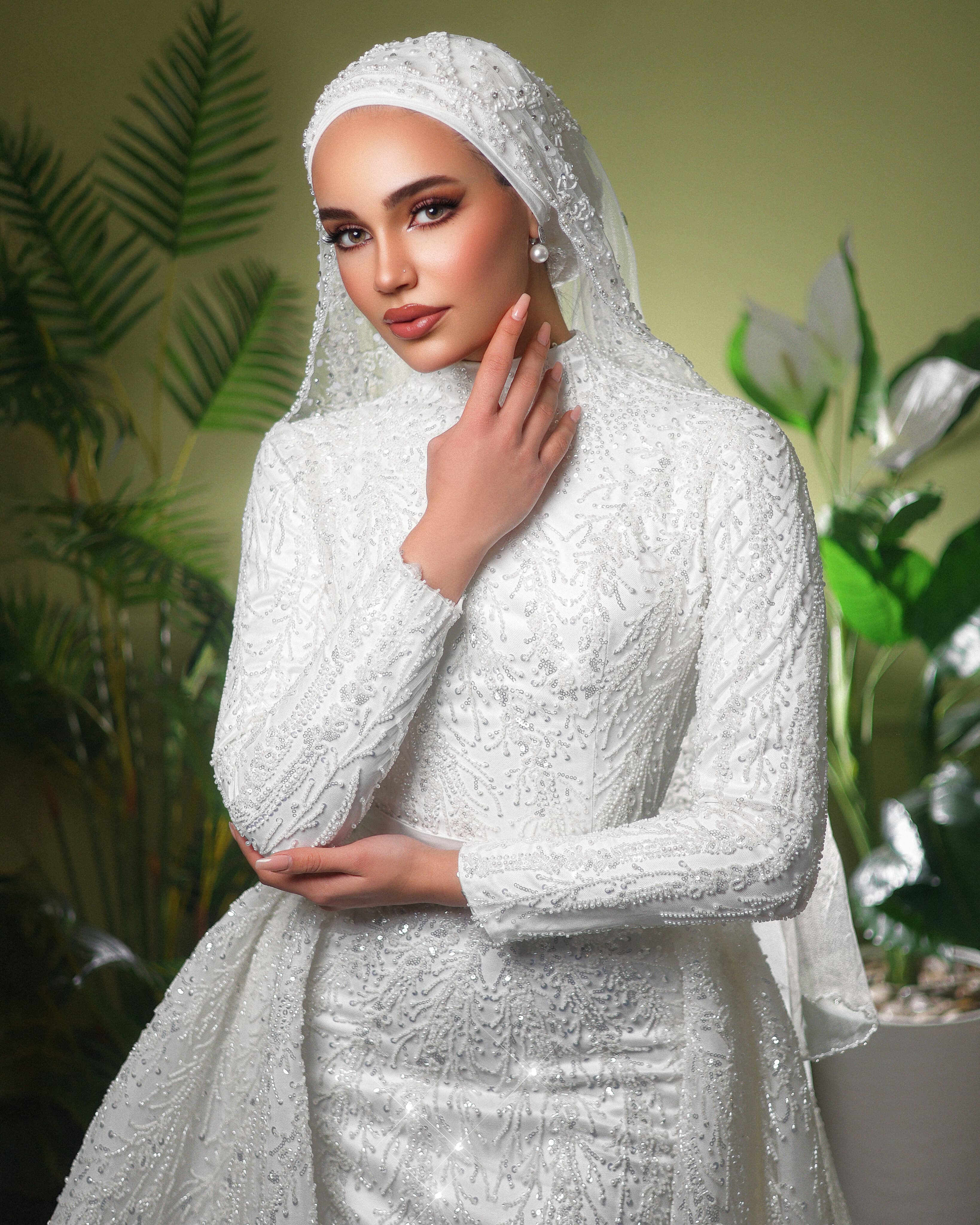 مكياج عروس يلائم أيضاً سهرات الصيف (إنستغرام)