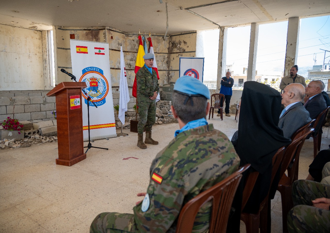 القائد الأممي متحدثاً. (إ.أ.)