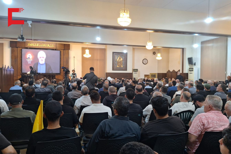 من احتفال تكريمي لحزب الله (وكالات)
