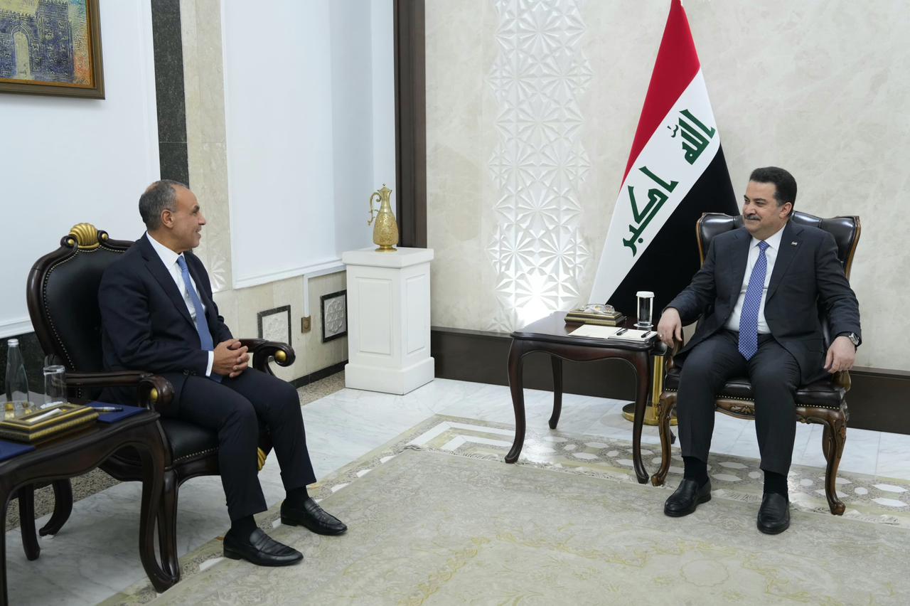 السوداني يلتقي وزير الخارجية المصري (مجلس الوزراء العراقي).