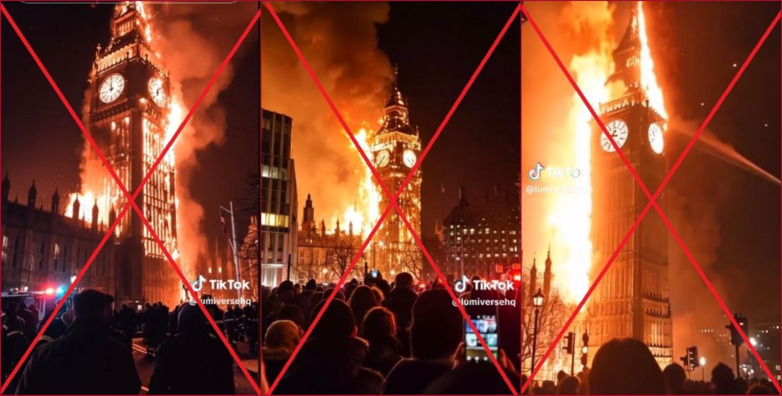 "برج بيغ بن يحترق في لندن"؟ إليكم الحقيقة FactCheck#