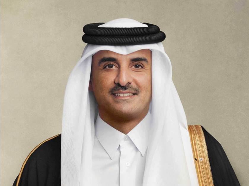 أمير قطر يصل إلى باريس في إطار زيارة دولة لفرنسا