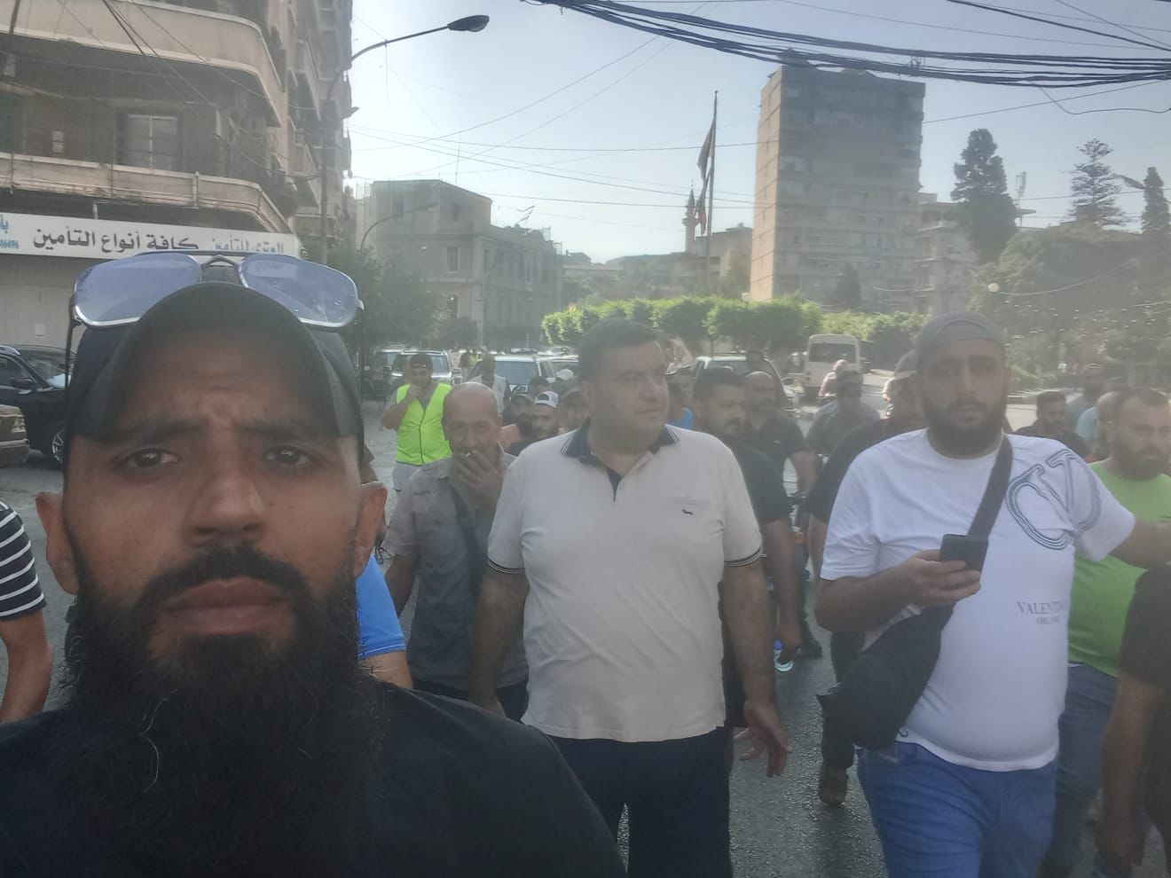 جانب من الاعتصام (طوني فرنجية)