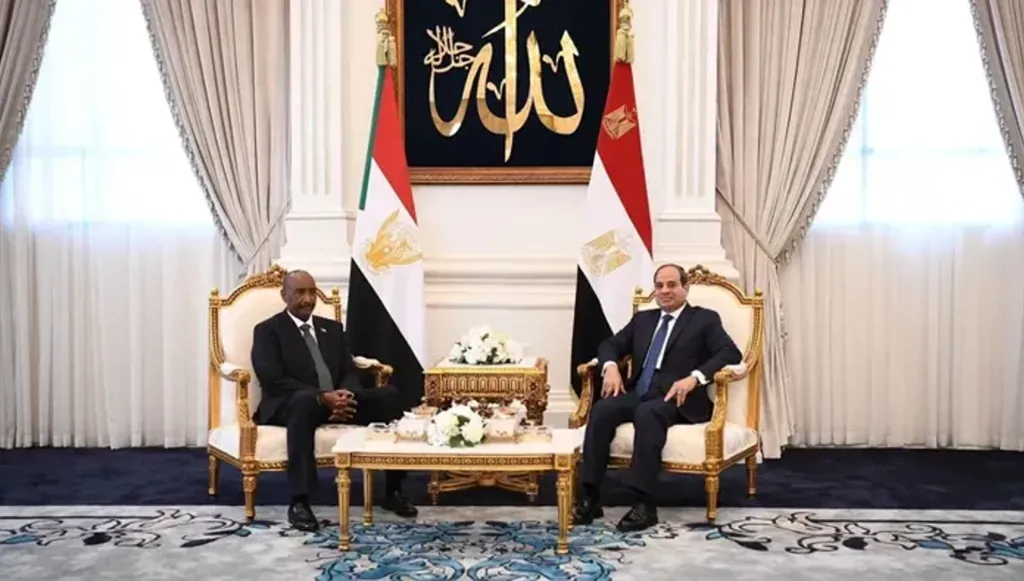 السيسي والبرهان يؤكدان رفض الإجراءات الأحادية بحوض النيل الأزرق