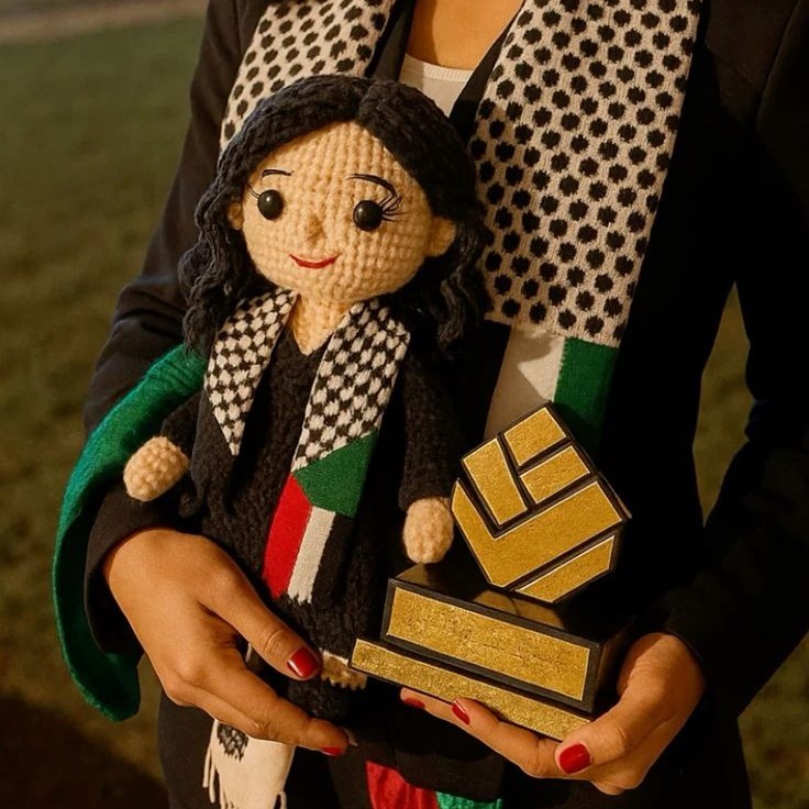 دمى الكروشيه الفلسطينيّة (Pinterest)