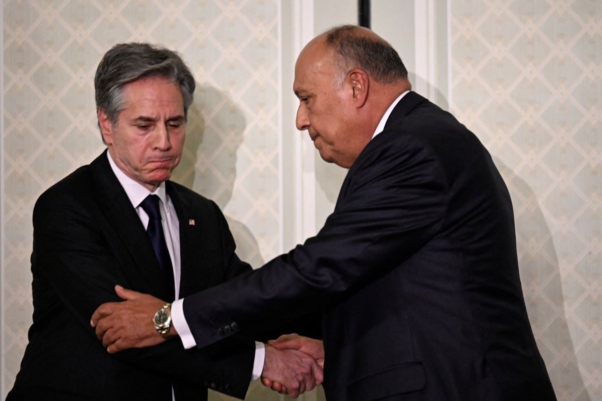 "لتنفيذ حلّ الدولتين"... اجتماع "السداسية العربية" وبلينكن أكّد رفض أيّ عملية إسرائيلية في رفح