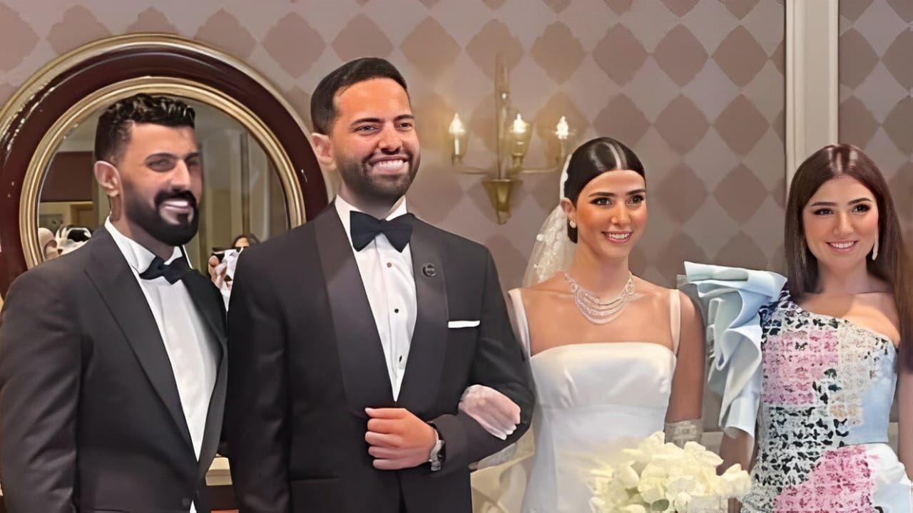 لقطات من حفل زفاف ريم سامي حازت تفاعلاً... انفعال عمرو دياب أبرزها (فيديو)