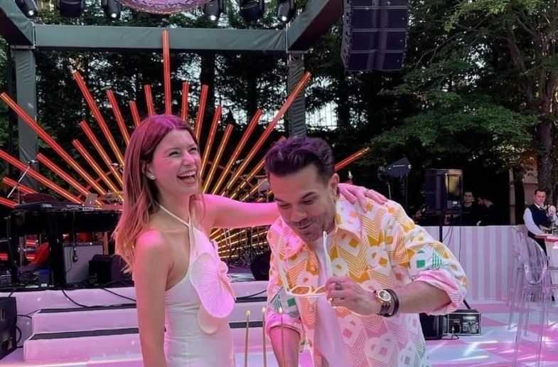 فيديو مسرّب لبيرين سات مع زوجها... وبيان توضيحي من قناة بثّته