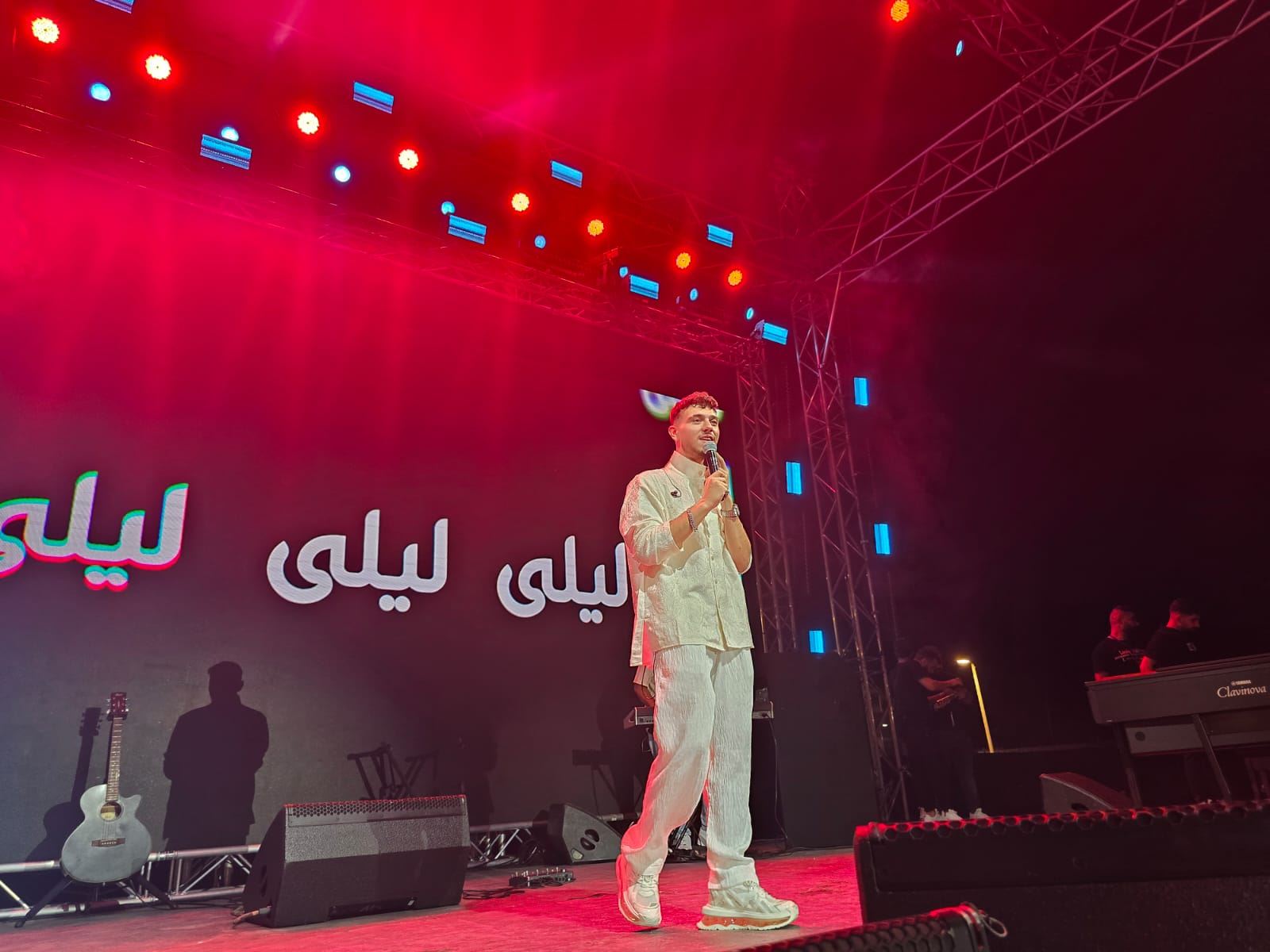 الشامي أحيا حفله في مهرجانات البترون مغنياً أغنيته الجديدة (صور وفيديو)