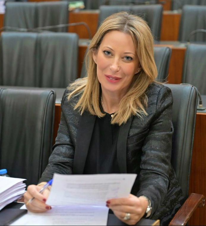 عضو تكتل الجمهورية القوية النائب غادة أيوب.