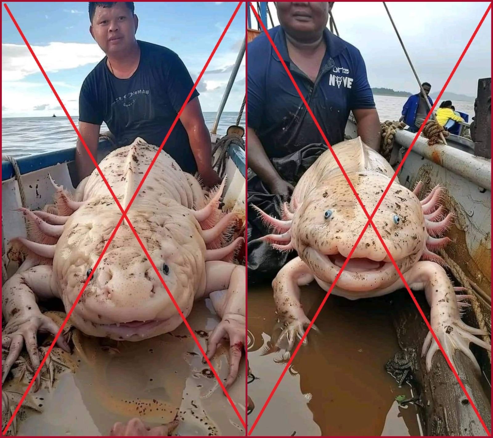 هذا الحيوان ليس حقيقياً ولم يتم اصطياده FactCheck#