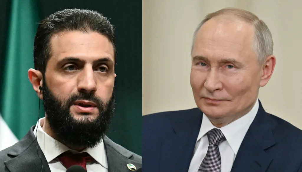 اتصال بوتين بالشرع... روسيا مستعدة لتحسين وضع سوريا ودمشق تؤكد العلاقة الاستراتيجية
