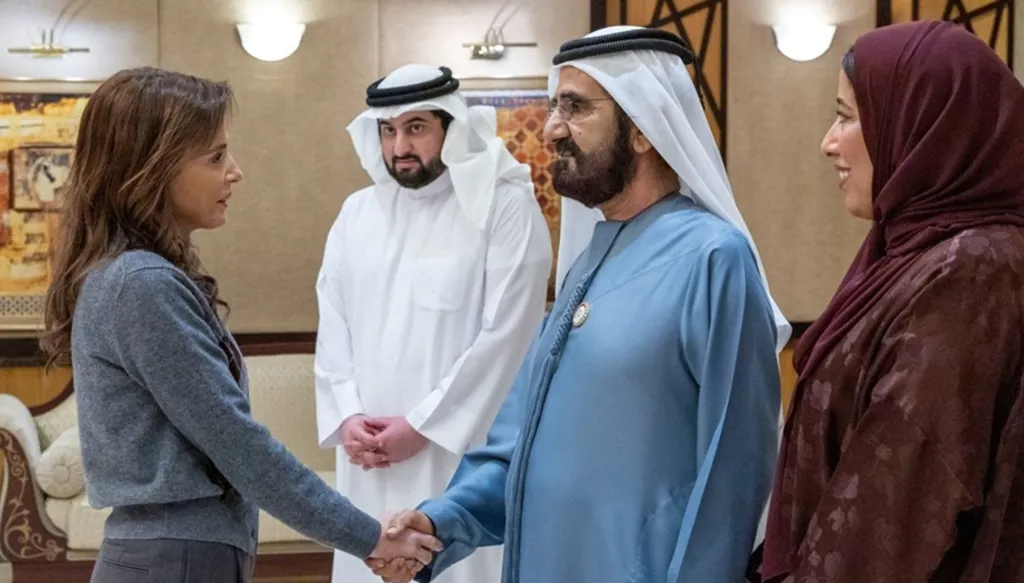 محمد بن راشد يلتقي أعضاء مجلس إدارة جائزة الإعلام العربي