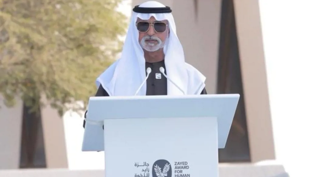 نهيان بن مبارك: ستظل الإمارات دولة سلام ووئام