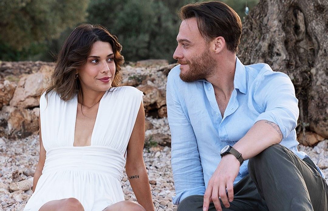 لقطات جديدة لـ كرم بورسين وديفريم أوزكان من فيلم الكهف الأزرق