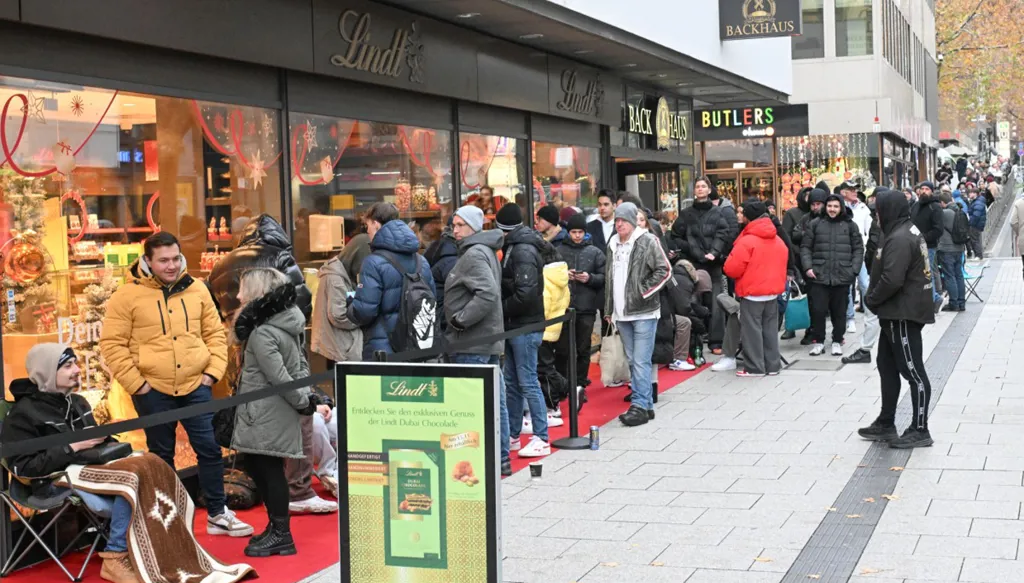 "شوكولاتة دبي" تثير جنون المستهلكين في ألمانيا وتتصدّر منصّات التّواصل الاجتماعي