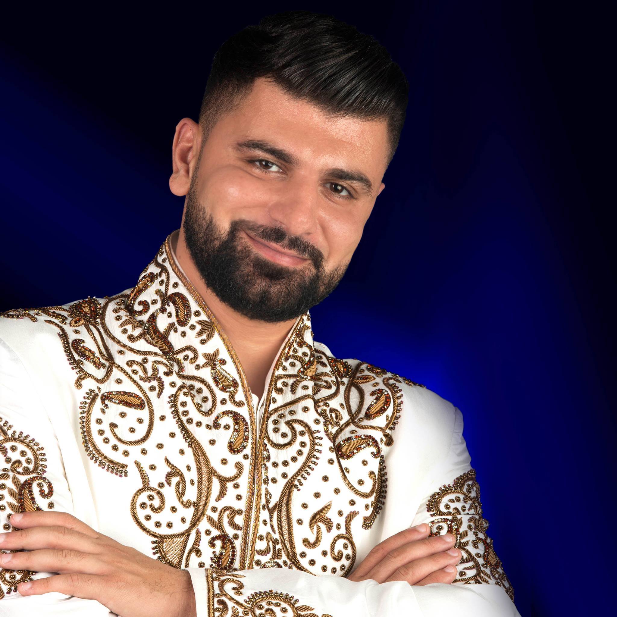 المنشد أحمد حويلي. (فايسبوك)