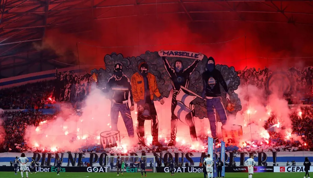 مرسيليا بلا جماهيره في الكويت أمام باريس سان جيرمان