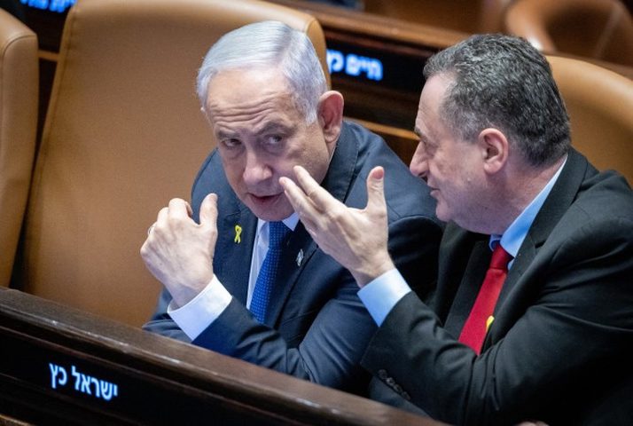 نتنياهو ووزير الدفاع الاسرائيلي كاتس (وكالات)