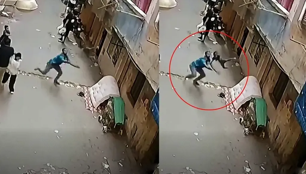 بالفيديو- طفل يسقط من شرفة في مصر... وشاب ينقذه في اللحظة الأخيرة