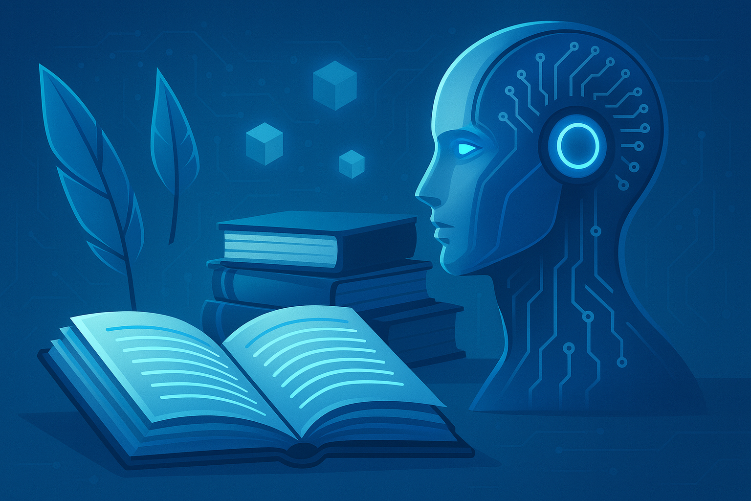 الذكاء الاصطناعي والأدب. (تعبيرية)