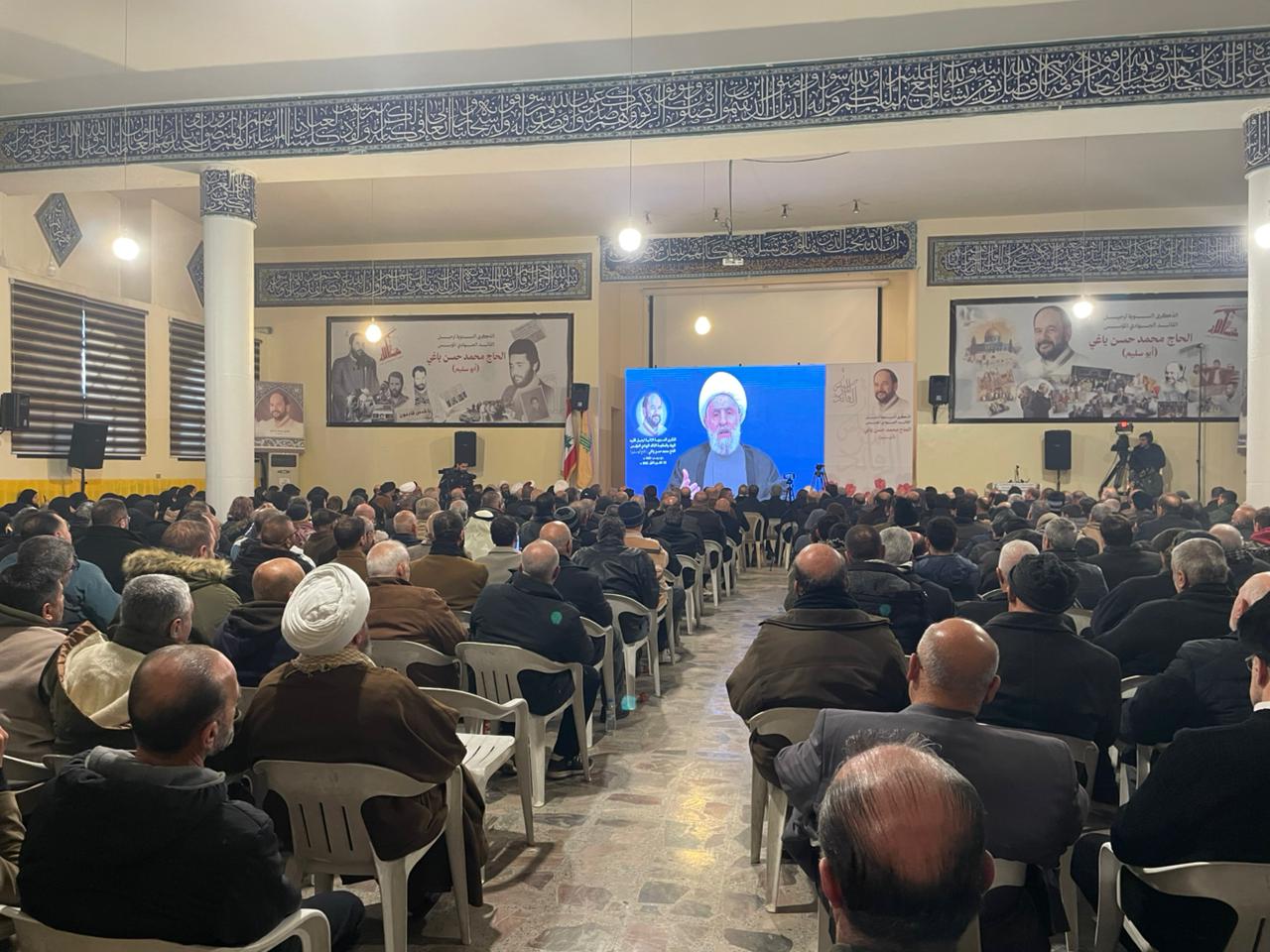 خلال كلمة نعيم قاسم (لينا اسماعيل).