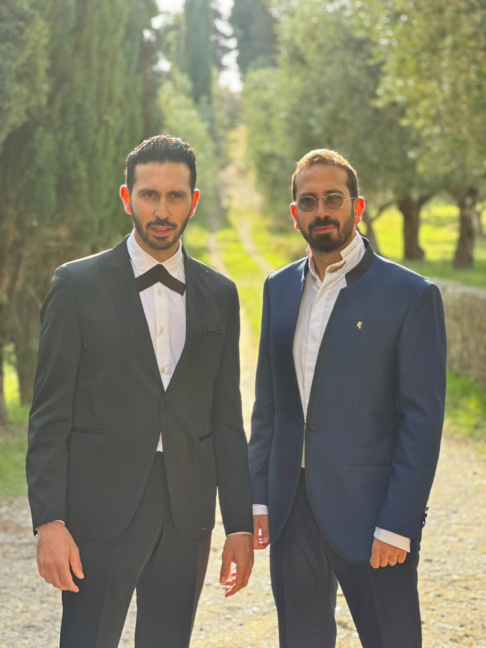 عمر وكريم الرحباني (مرفقة بالبيان).