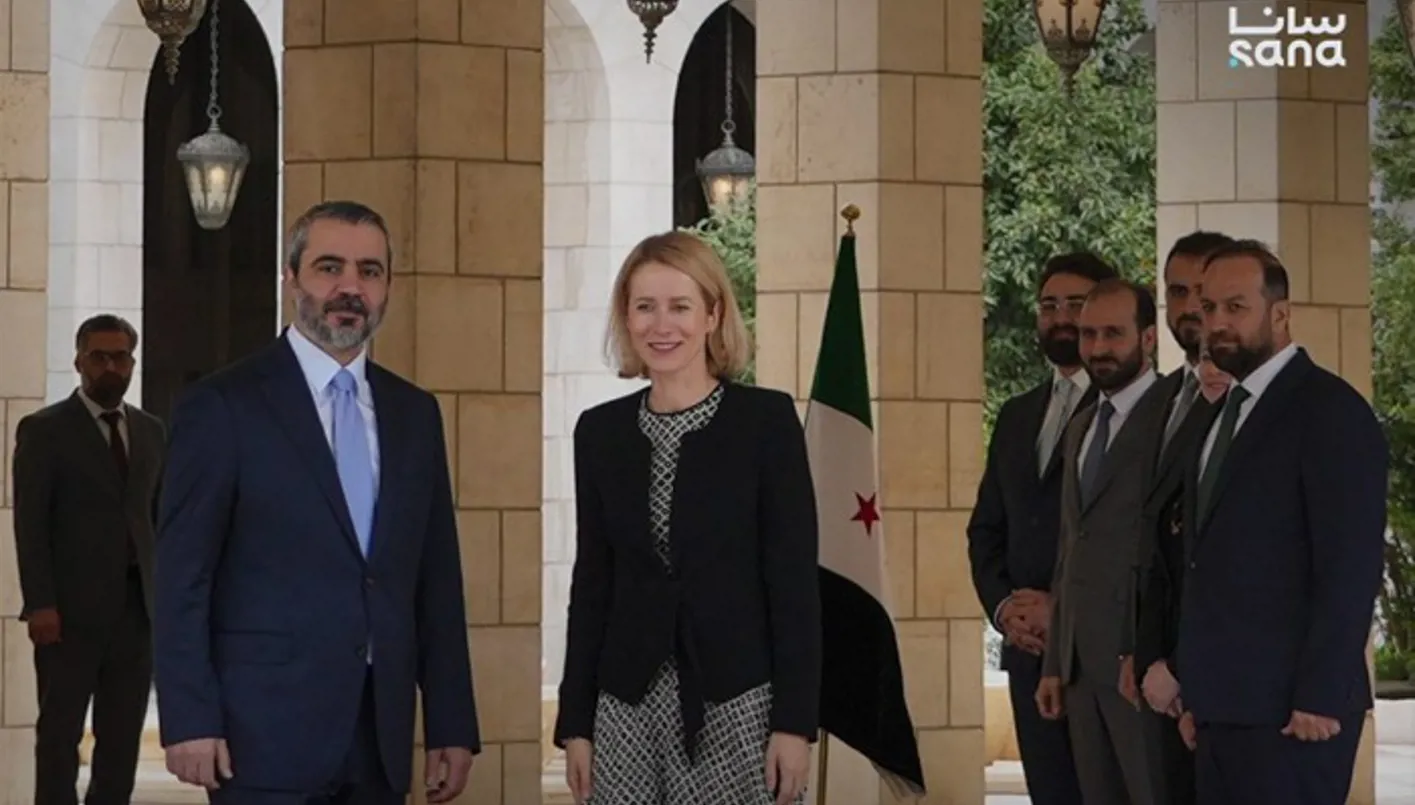 وزير خارجية سوريا يستقبل نائبة رئيس المفوضية الأوروبية