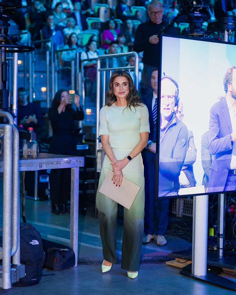 الملكة رانيا في ميونيخ (من المكتب الإعلامي للملكة)