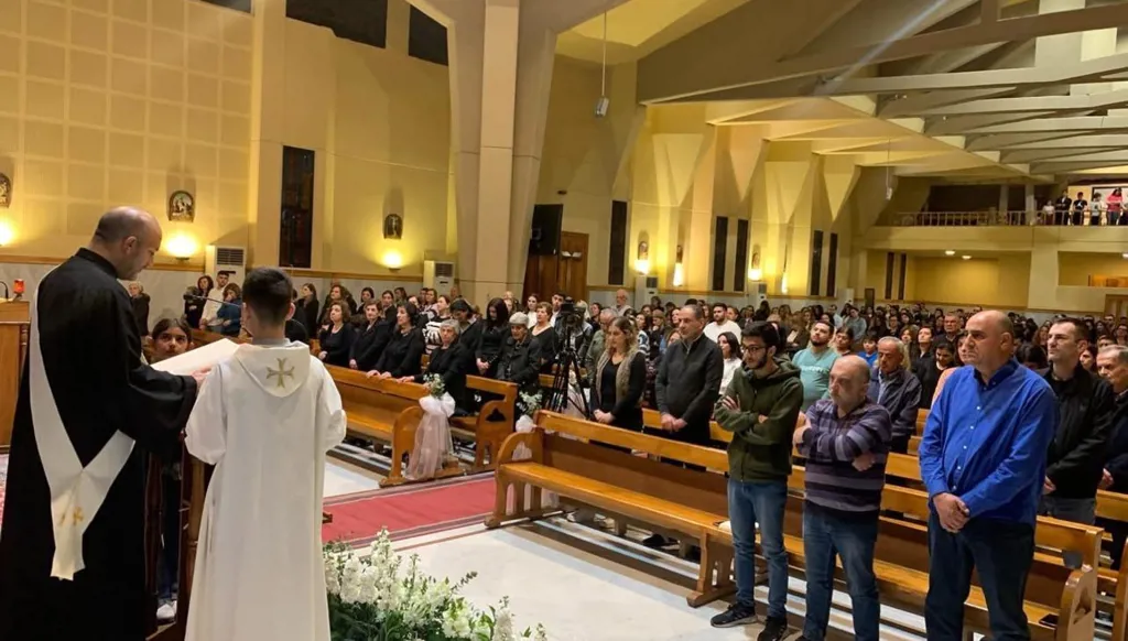 قداديس وهريسة في شمال لبنان في عيد القديس يوسف