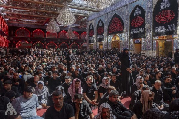 إحياء عاشوراء في كربلاء (وكالة الأنباء العراقية)