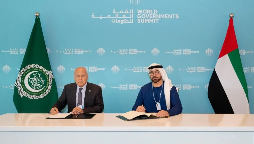 الإمارات والجامعة العربية يوقعان تمديد الشراكة في تنظيم جائزة التميّز الحكومي