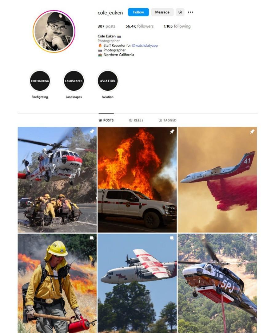 صورة ملتقطة من الشاشة بتاريخ 10 تموز/يوليو 2025 عن موقع إنستغرام