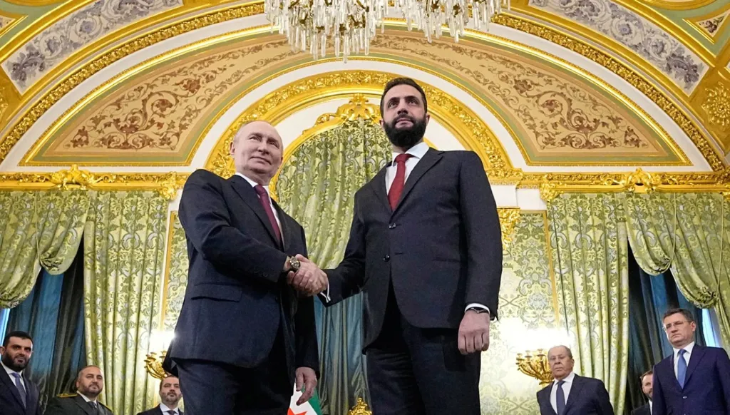 على وقع متغيرات جيوسياسية في سوريا... بوتين يجري محادثات مع الشرع