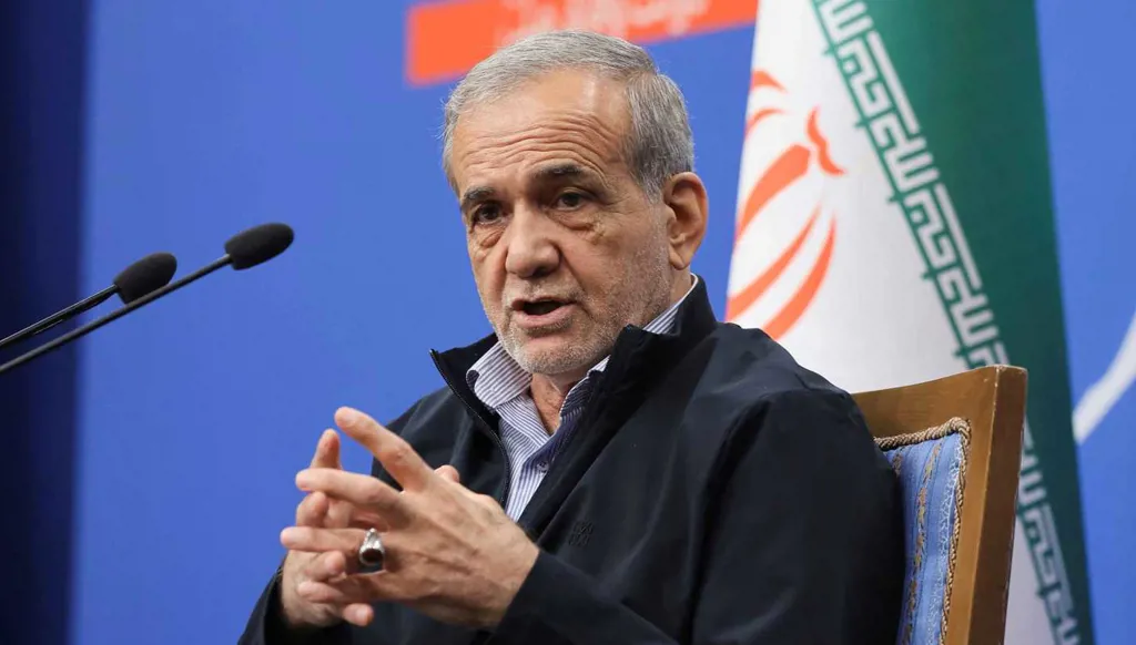 الرئيس الإيراني مسعود بزشكيان (إكس).