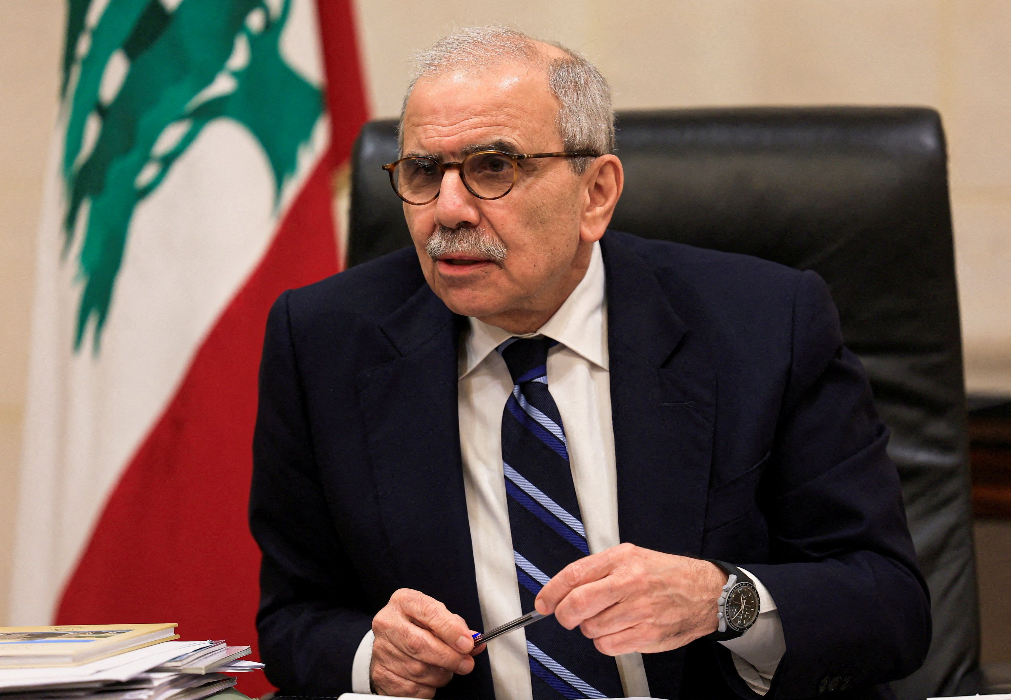نواف سلام (أرشيفية).