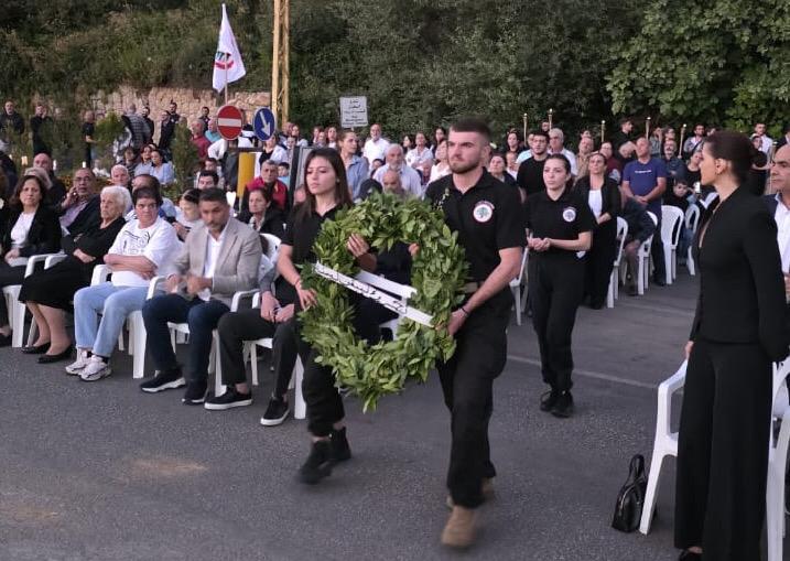 صورة من القداس (طوني فرنجية).