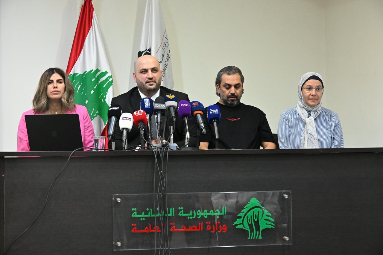 وزير الصحة ركان ناصر الدين (حسام شبارو).