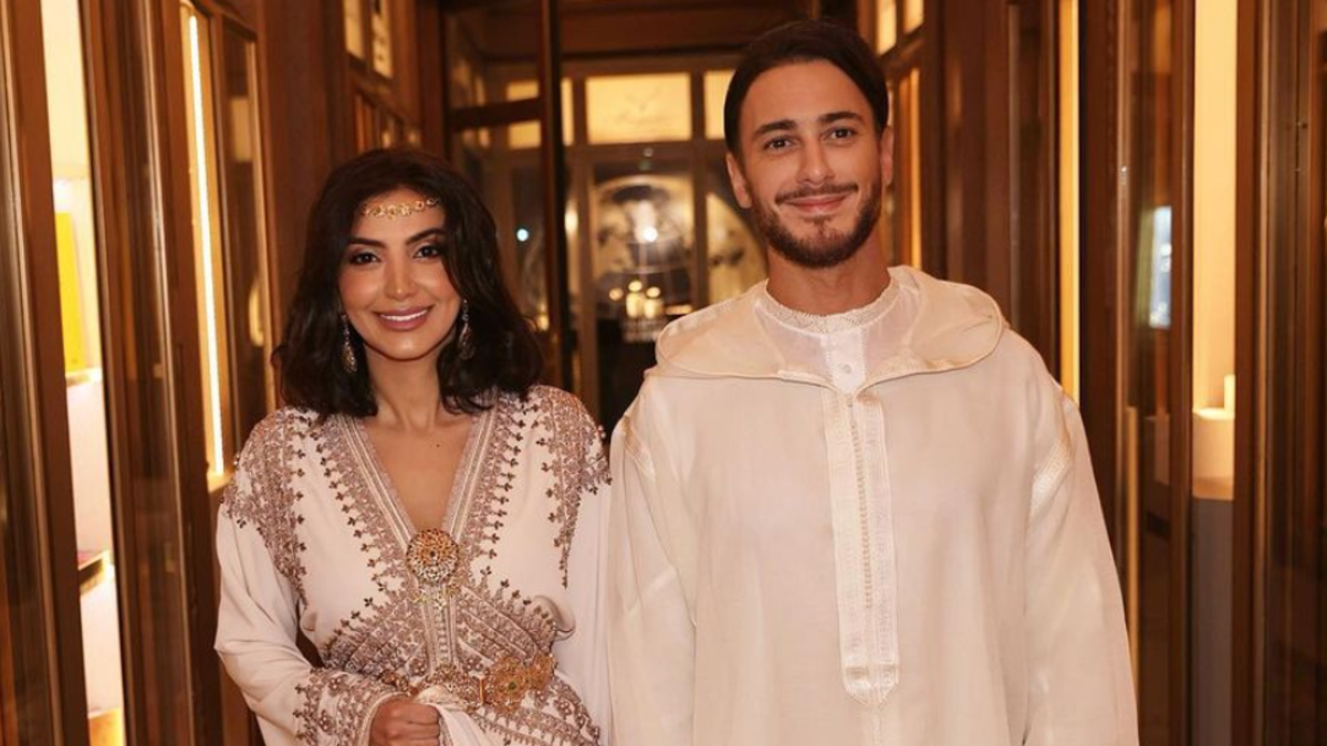 سعد المجرد وزوجته