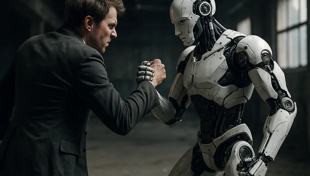 هل الصراع بين البشر والذكاء الاصطناعي حتمي؟