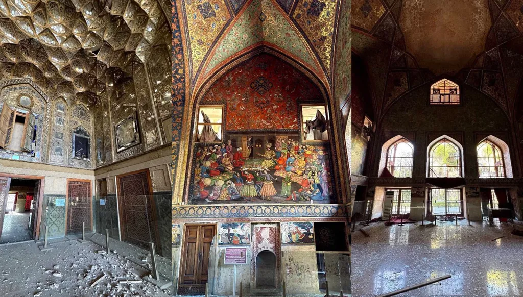 أضرار جسيمة تضرب معالم أصفهان التاريخية جرّاء الغارات