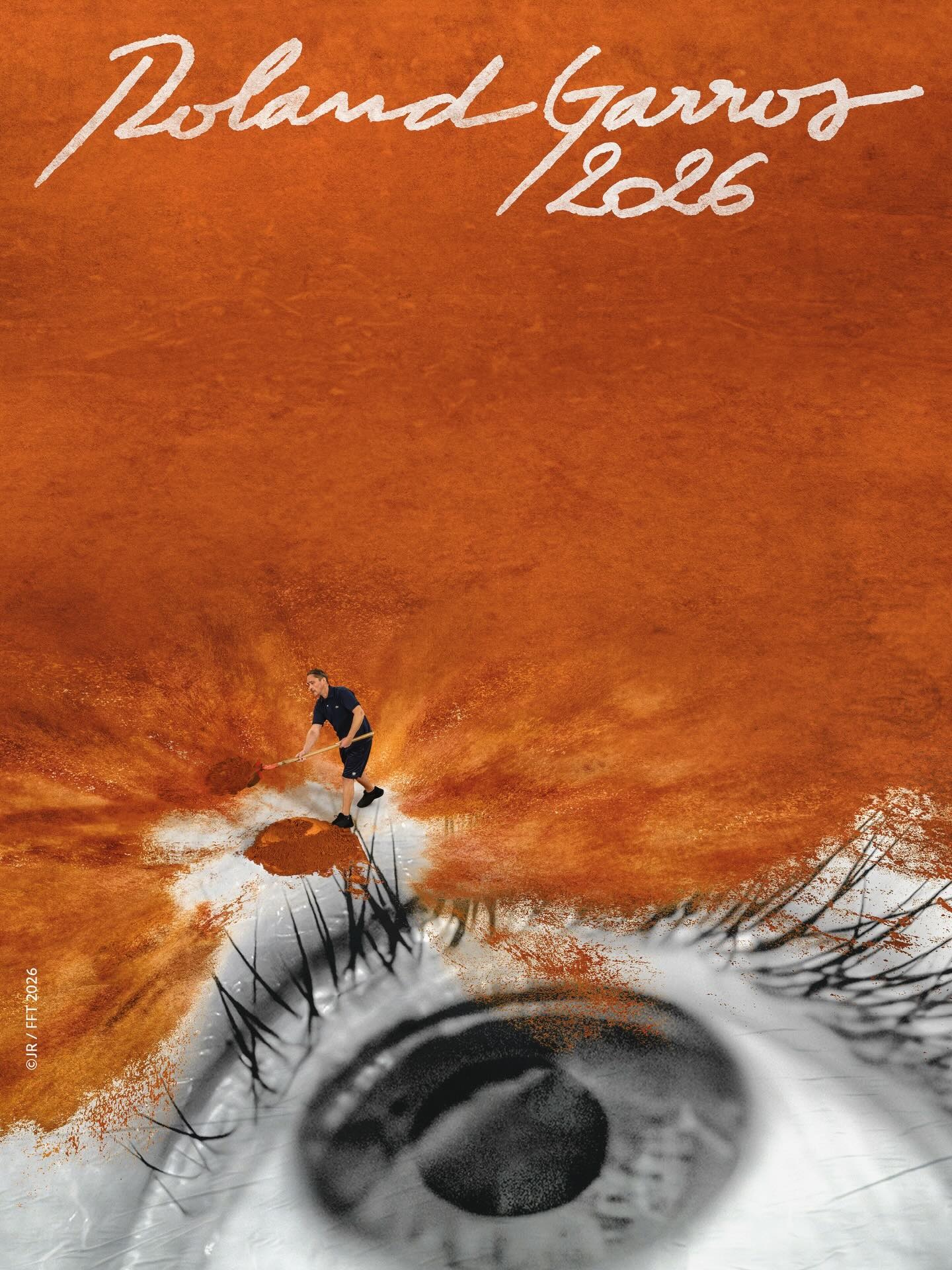 ملصق رولان غاروس 2026. (الاتحاد الفرنسي للتنس)